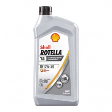 ACEITE SHELL ROTELLA T5 10W30 SEMI SINTETICO (CK-4) 6/1 CUARTO