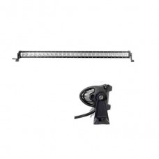 BARRA LED CREE 24X10W 10-30V 44.65 PULGADAS 240W COMBO 6 LED FLOOD CADA EXTREMO MAS 12 LED SPOT EN EL CENTRO