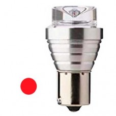 BOMBILLO LED 1 CONTACTO 1073 12V BA15S SUPER ROJO