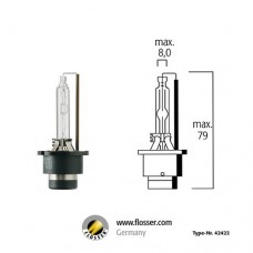 BOMBILLO XENON D4S QUECKSILBER FREE MERCURY FREE 42V 35W P32d-5