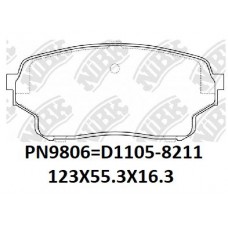 D1105-8211 TACOS FRONT SUZUKI GRAND VITARA 2001-2007 2.7L H27A 55200-50J01 55200-50J02 123*55.3*16.3