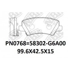 D11409MH TACOS (R) KIA PICANTO G4LA G3LA 2017- 58302-G6A00 58302-G6A01 58302-G6A10 99.6*42.5*15 PN0768