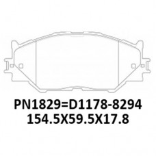 D1178-8294 TACOS TOYOTA LEXUS IS220D IS250 IS300 IS350 2005- 2013- 04465-53020 04465-53030 04465-53040 D2277 PN1829 154.5*59.5*17.8