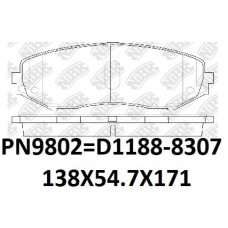 D1188-8307 TACOS SUZUKI ESCUDO 2005- 1.6L 2.0L 2.7L 3.2L M16 J20 H27 H32 SUZUKI GRAND VITARA J20A H27A 2005- J24B 2016- 1.6L 1.9L 2.0L 2.4L 2.7L 3.2L