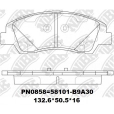 D1235-9159 D1935-9159 TACOS HYUNDAI i10 2013- I30 2015- ATOS 2022- ACCENT 2014- 58101-B9A70 58101-B4A00 PN0858 132.6*50.5*16