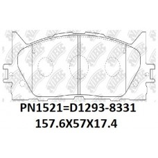 D1293-8331 TACOS FRONT DAIHATSU ALTIS 2006-2010 2.4L TOYOTA AVALON 2008-2016 CAMRY 2006-2015 1AZ 2AZ 2AR 2GR LEXUS ES200 ES240 ES250 ES300 ES350  0446