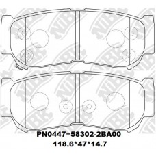 D1297 D954 TACOS HYUNDAI H1 2001- SANTA FE 2005- KIA SORENTO 2003- SSANGYONG KYRON 2005-2009 REXTON 2006-RODIUS 2005-2009 58302-2BA00