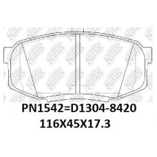 D1304-8420 (R) TACOS TOYOTA GRJ200 UZJ200 LAND CRUISER 200 1GR-FE 2007-2015 LEXUS LX460 2012-2015 LX460 2012- LX570 2007- SEQUIOIA USA 2UZ-FE 2007-200