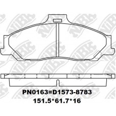 D1573-8783 TACOS MAZDA B2600 BT50 4X2 2005-ON B2500 WL 1999- FORD RANGER 1998- EXPLORER D3805 UJY6-33-23Z PN0163 151.5*61.7*16