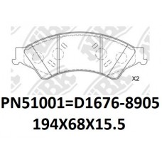 D1676-8905 TACOS MAZDA BT-50 BT50 MZ-CD L5 MZ-CD 2011- 2.2L 2.5L 3.2L FORD RANGER  GBVA SAFA 2.2L 3.2L 2011- 1723410 1723538 UCYE-33-23Z