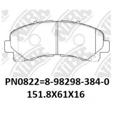 D1677-8906 TACOS ISUZU D-MAX 08-10  2.5CC 3.0CC V6 MU 2007- MU-X 2017- CHEVROLET COLORADO 2012- 2017- TRAIL BLAZER 2012- L0540-PLUS PN0822 8906-MD1677