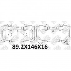 D1802-9034 TACOS CHEVROLET COLORADO 2012-2017 2.8 23292538 84217715 D20117MHD1802-9034 146*89.2*16/146*79.6*16 FN0884