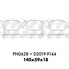 D2019-9144 TACOS CHEVROLET TRAX 2013- 2018- TRACKER 2016- MALIBU 2015- 2019- 2332 1903 FRONT