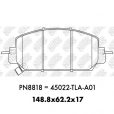 D2036-8840 TACOS HONDA CRV 2017- 2000CC 2400C R20A9 K24W CLARITY 2018- FRONT 45022-TLA-A01 45022-TRT-J01 45022-TLA-A10 148.8*62.2*17