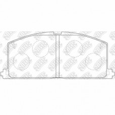 D242-7153 TACOS TOYOTA EL40 EL50 TERCEL COROLLA AE80 EE80 EE90 84-ON HN-094L AN-113WK D302-7153 119.7X47.5X15 PN1077