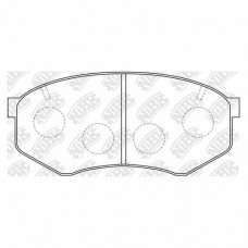 D433-7548 D433-7320 TACOS TOYOTA CRESSIDA RX60 1989-1992 TACOMA 2RZ-FE 1995-2004 CROWN 2001- MAZDA LUCE 1986-1996 HN-246 A-275K 116.1X54.6X5.6 04465-2