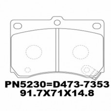 D473-7353 TACOS MAZDA 323 1989-1998 AZ-3 1991-1998 B0YW-33-23Z B0YW-33-28Z B2YV-33-23Z BRY4-33-23Z BYR4-33-28Z BRY5-33-28Z NISSAN AY040-MA029 TOYOTA V