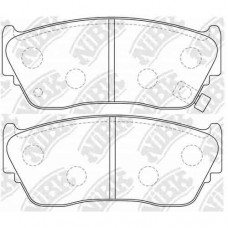 D510-7389 TACOS NISSAN SUNNY SENTRA II B13 90-ON 100NX PULSAR MARCH MAZDA FAMILIA SUBARU LEONE HN-226L 108.5X48X16.3 41060-50Y94 PN2226