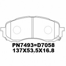 D7058 D7075 TACOS SUBARU IMPREZA 2000- 2011- IMPREZA WRX 2006-2007 LEGACY 1998-2003 26296-AE150 26296-AE190 26296-AE200 26296-FJ000 AN-691WK AN-785WK