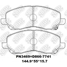D866-7741 TACOS MITSUBISHI ASX 2010- ECLIPSE 2004- GALANT 1992-2008 -ON OUTLANDER 2003- 2012- LANCER EX 2007- MIRAGE 2001-2006 RVR 2010- SPACE RUNNER