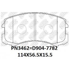D904-7782 TACOS MITSUBISHI LANCER 2000-ON PF-3462 D6109 D6127 MR-569224 MN-116604 114*56.5*15.5 PN3462