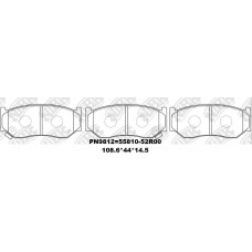 D9079M-02 TACOS SUZUKI BALENO 2016- SWIFT 2017- 55810-52R00 55810-68P00 55810-M55R00