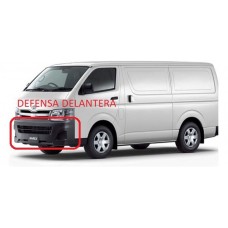 DEFENSA DELANTERA TOYOTA  HIACE 2010-2014 CAPOTA ALTA