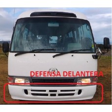 DEFENSA TOYOTA COASTER DELANTERA