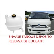 ENVASE TANQUE DEPOSITO RESERVA  COOLANT TOYOTA HIACE 2005- 16480-75070 75121 IA-89408