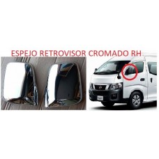 ESPEJO RETROVISOR NISSAN URVAN NV350 E26 RH CROMO 2012-