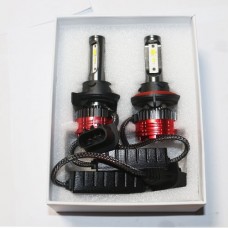 KIT BOMBILLO LED H13 ALTO Y BAJO 26W FILAMENTO DELGADO GRADO LUMEN 2400 TRICOLOR 3000K 4500K 6000K 12-24V