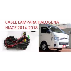 KIT CABLE INSTALACION PARA LAMPARA HALOGENA TOYOTA HIACE 2014-2018 JUEGO