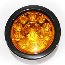 LAMPARA CHASIS EMPOTABLE 4 PULGADA AMBER LED 12V-24V HY-088H LED-1