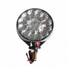 LAMPARA DIRECCIONAL REDONDA LED LENTE TRANSPARENTE 12V