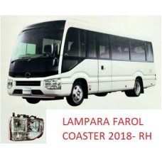 LAMPARA FAROL TOYOTA COASTER 2018- RH