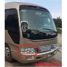 LAMPARA FAROL TOYOTA COASTER RH FAROL COMPLETO NO SEALED BEAM RACING