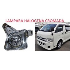 LAMPARA HALOGENA TOYOTA HIACE 2010-2014 RH LH CROMO JUEGO