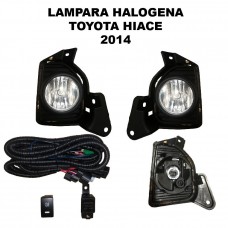 LAMPARA HALOGENA TOYOTA HIACE 2014- NEGRA 000756 JUEGO