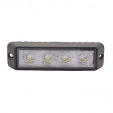 LAMPARA LED ESTRETOPICA CREE 4X3W CLEAR 9-30V AMBAR AMARILLA AMBER