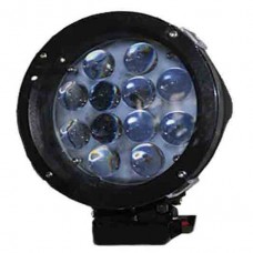 LAMPARA NEBLINERA TRABAJO SPOT LIGHT 12X5W CREE LED 10-30V 8400LM BASE ACERO INOXIDABLE CARCASA ALUMINIO