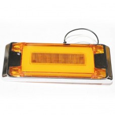 LAMPARA PILOTO AMBER 10V-30V 12V-24V 16 LEDS HY-088LED-6-J