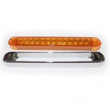 LAMPARA PILOTO AMBER 12V 13 LED 240MM LARGO