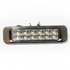 LAMPARA PILOTO BLANCO 10V-30V 12V-24V 12 LEDS HY-088LED-6-K