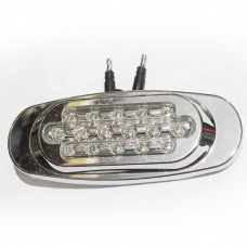 LAMPARA PILOTO BLANCO 10V-30V 12V-24V 16 LEDS HY-088E-38LED