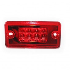 LAMPARA PILOTO FREIGHTLINER 8 LED ROJO 12V-24V HY-088LED7