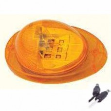 LAMPARA PILOTO FREIGHTLINER AMBER 10V-30V 12V-24V 6 LEDS HY-088LED-30-B