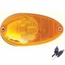 LAMPARA PILOTO FREIGHTLINER AMBER 10V-30V 12V-24V 6 LEDS HY-088LED-30-D