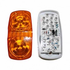 LAMPARA PILOTO LED 12V 24V FLASH 22LED F132SZ AMBER