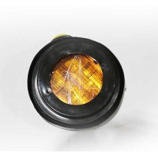 LAMPARA PILOTO REDONDA 2 PULGADA AMBER F144 F58 LED 12V