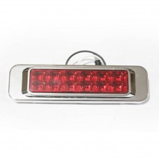 LAMPARA PILOTO ROJO 10V-30V 12V-24V 12 LEDS HY-088LED-6-K